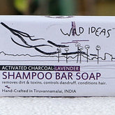 Shampoo Bar- Activated Charcoal Lavender(100gm)